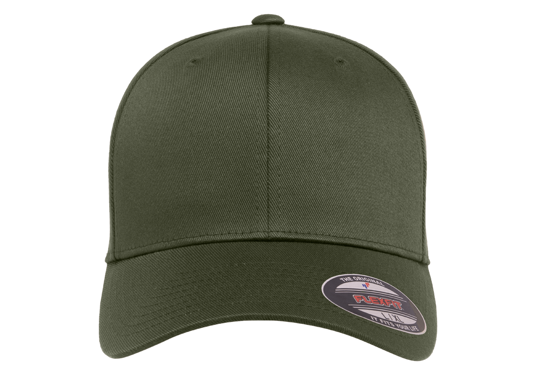 Your Embroidered Medal Patch on a Flexfit Ball Cap