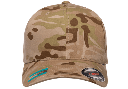 Your Embroidered Medal Patch on a Flexfit Ball Cap