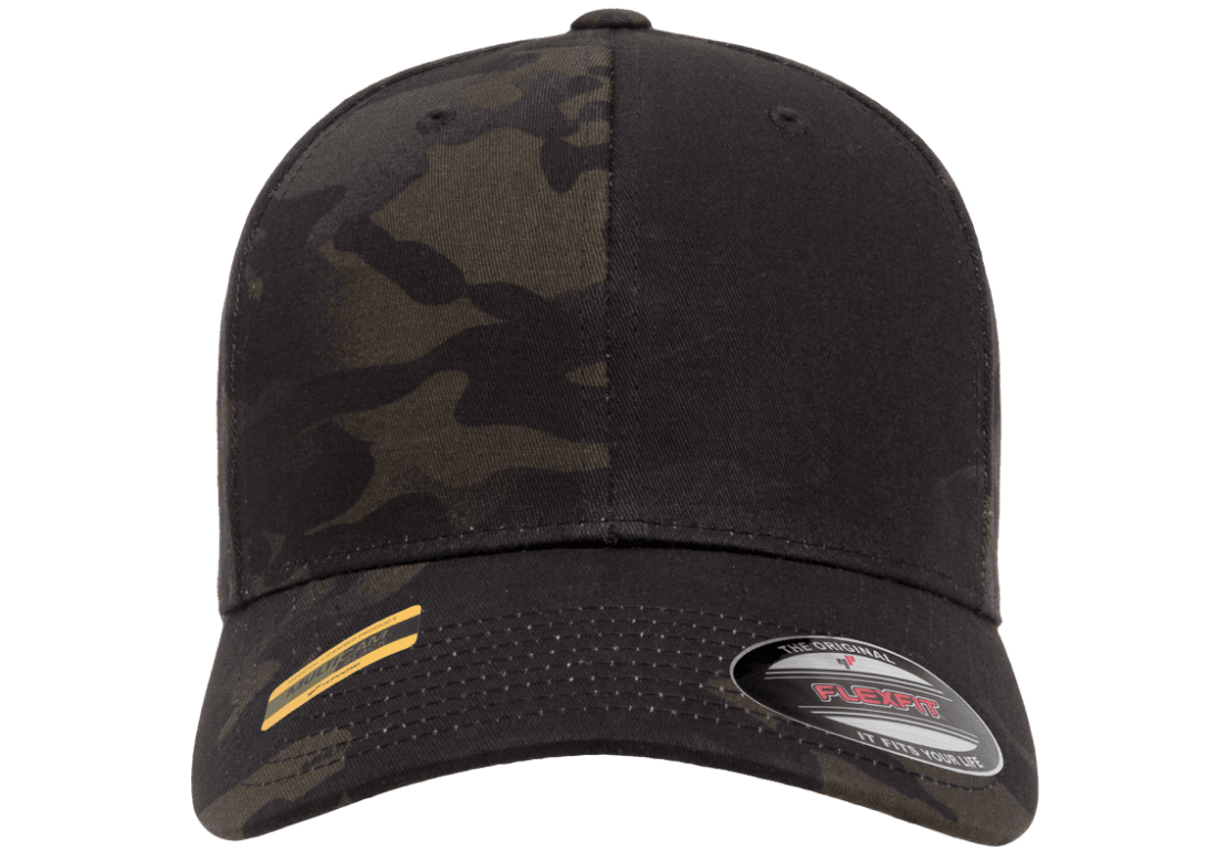 Your Embroidered Medal Patch on a Flexfit Ball Cap